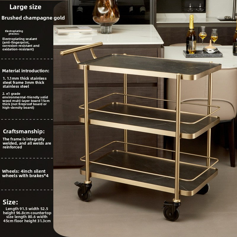 Two-Story Multi-Functional Service Cart