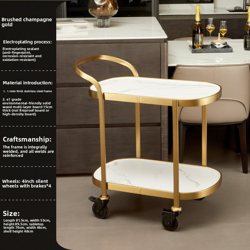 Two-Story Multi-Functional Service Cart