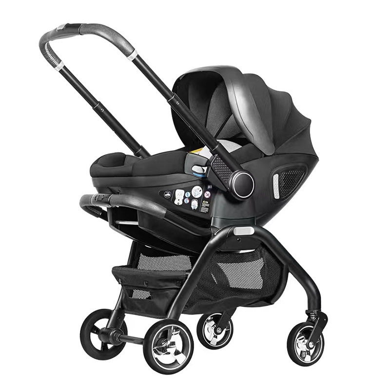 Kidilo 3-in-1 Reversible Baby Stroller with Carry Basket Global Swanky 2