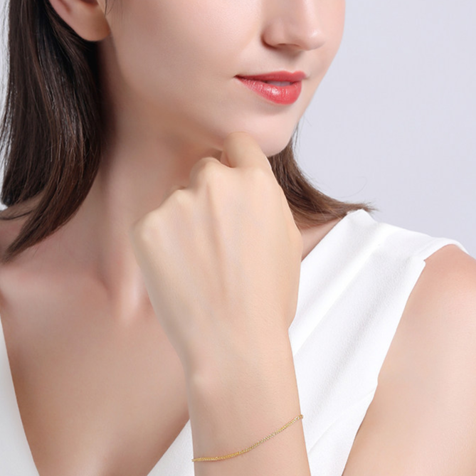 18K Gold Bracelet for Women 3