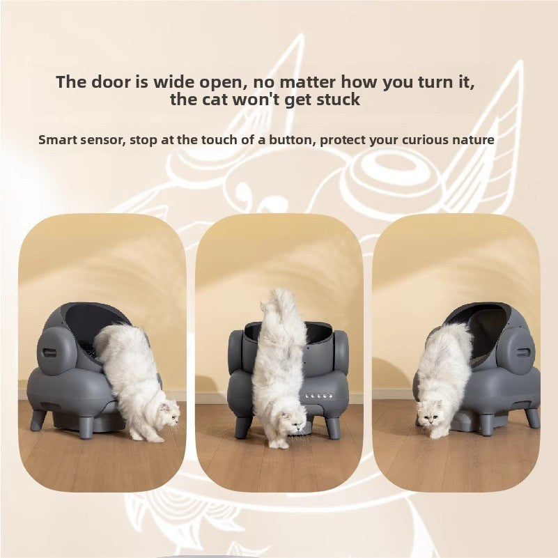 Smart Cat Toilet Litter Box M1Plus Automatic Intelligent Electric Poop Scooper Pet Supplies 2