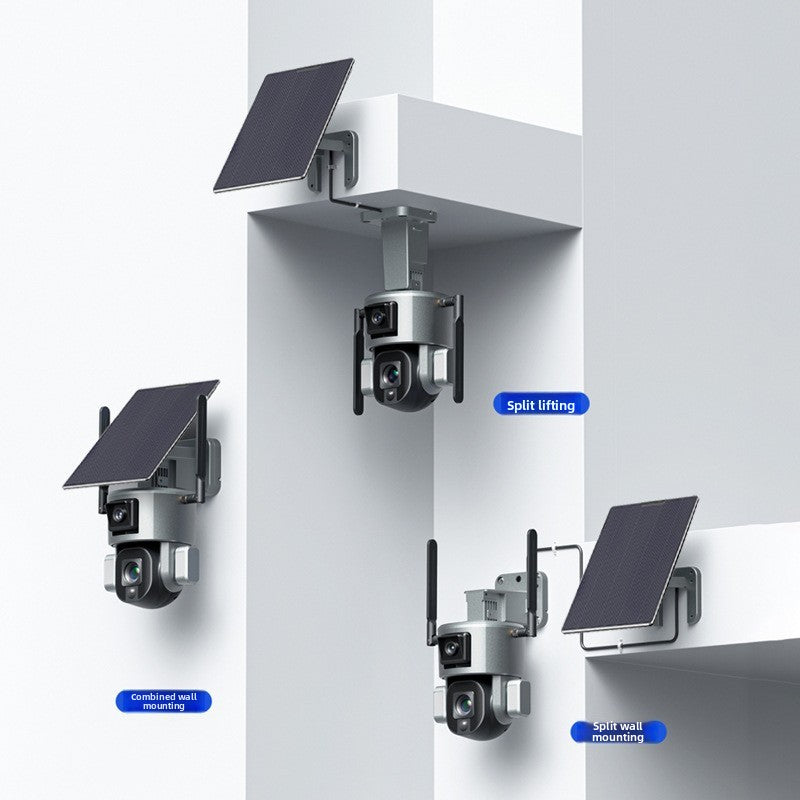 Solar Powered Dual Lens PTZ Camera 1
