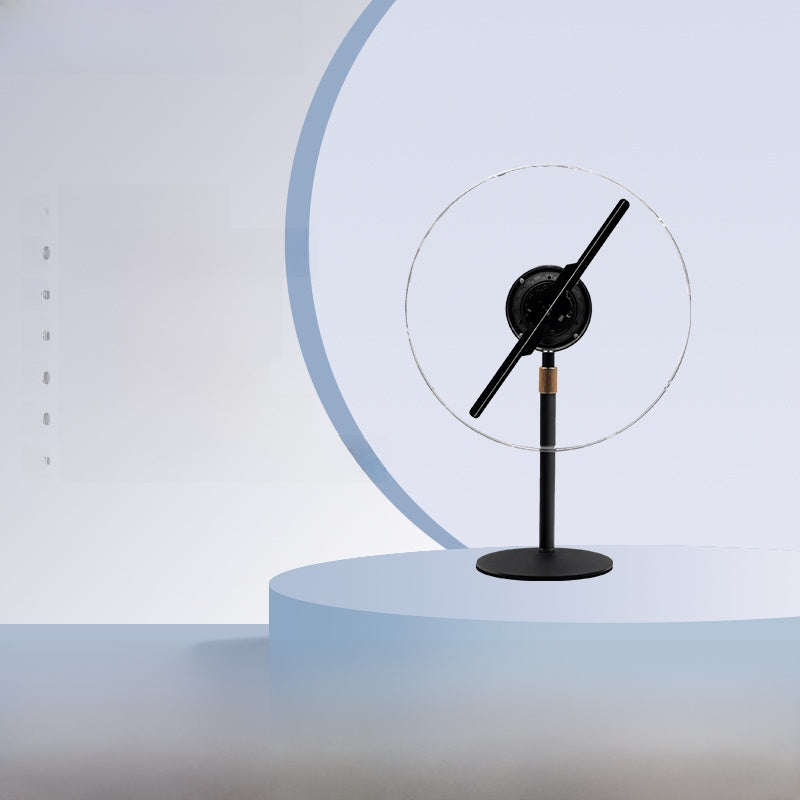 Naked-eye 3d holographic fan advertising machine projector