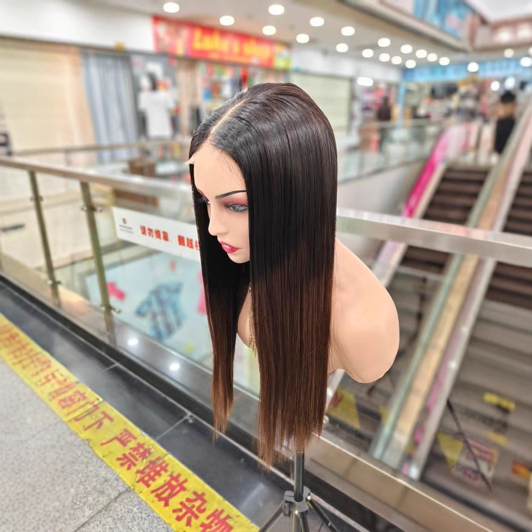 Straight Lace Front Human Hair Wig 4