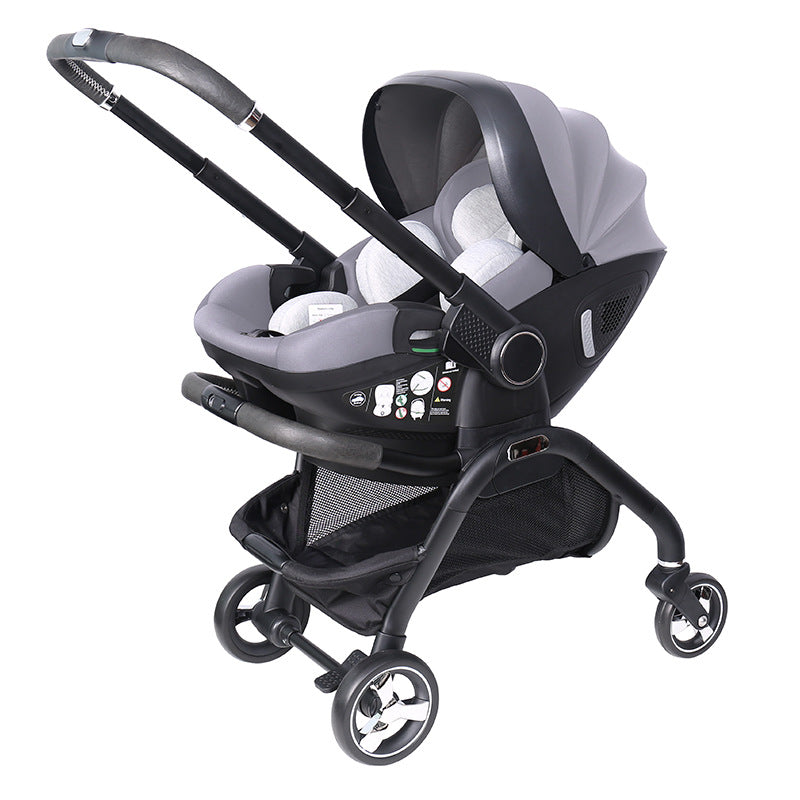 Kidilo 3-in-1 Reversible Baby Stroller with Carry Basket Global Swanky 1