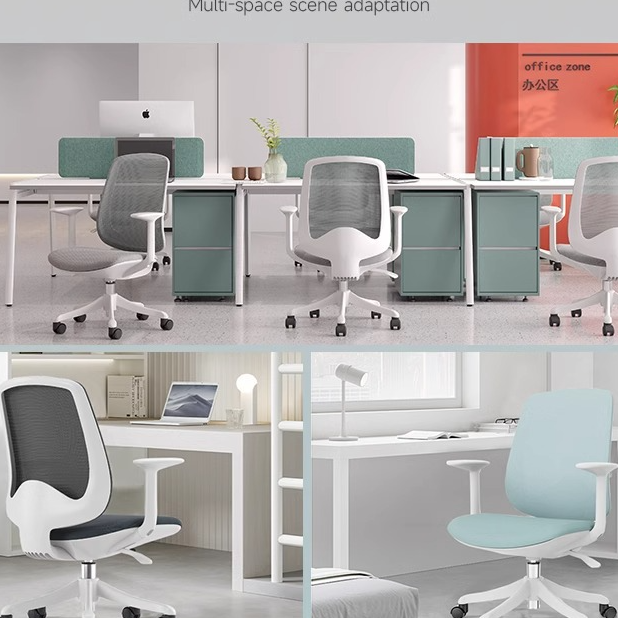  Mesh Office Chair Ergonomic with Rollers for Easy Movement  global-swanky 2