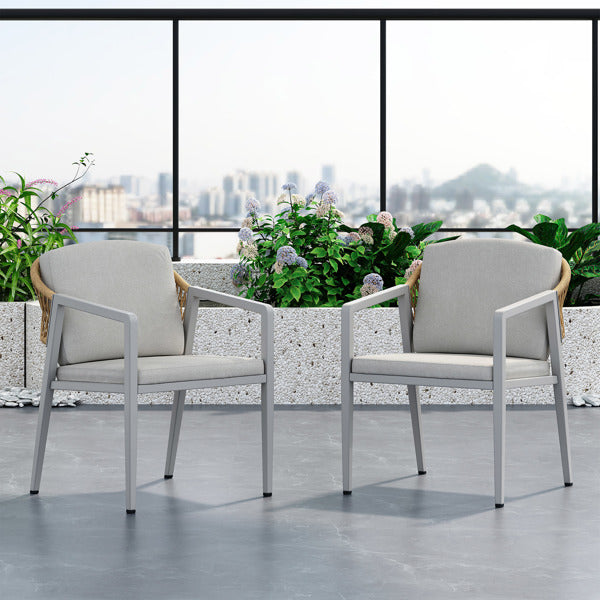 Outdoor dining chairs