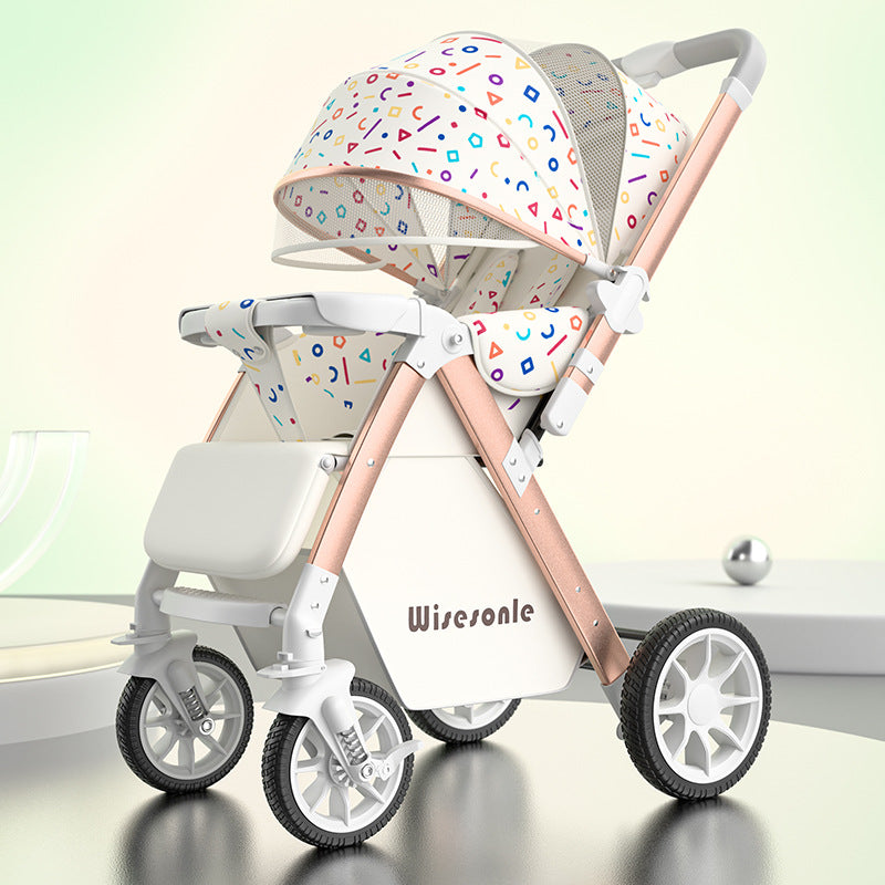 Baby Stroller for Cozy Rides and Smooth Family Travel Daily