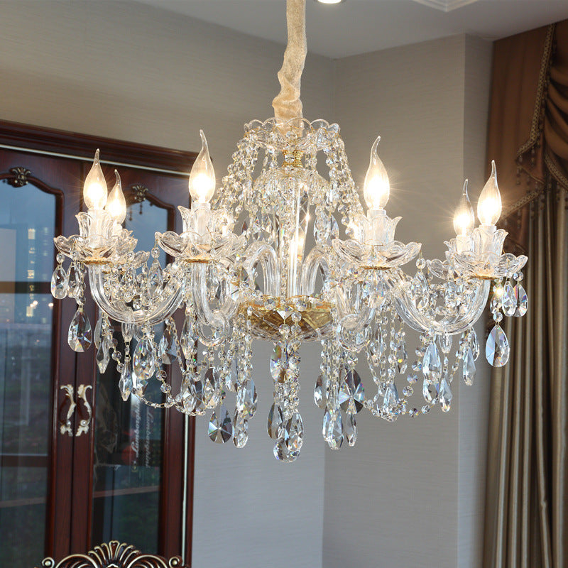 Crystal Chandelier for Living Room, Dining Room, Bedroom and Hall