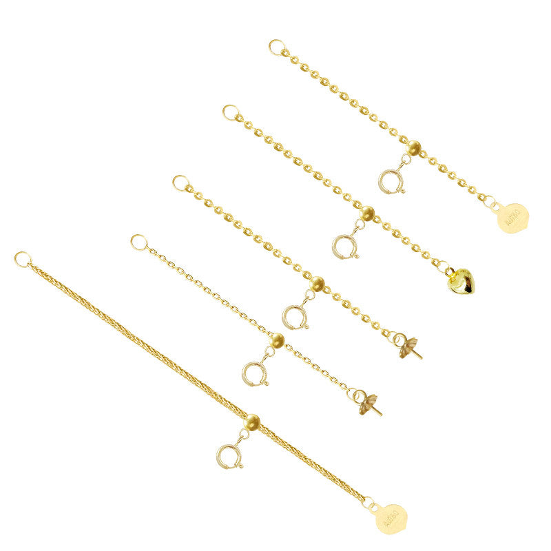 Adjustable 18K Gold Extension Chain 4