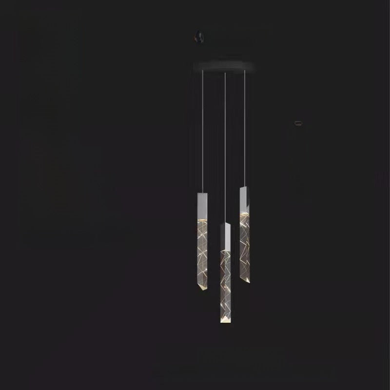 Rotating Crystal Chandelier Nordic Modern Lighting