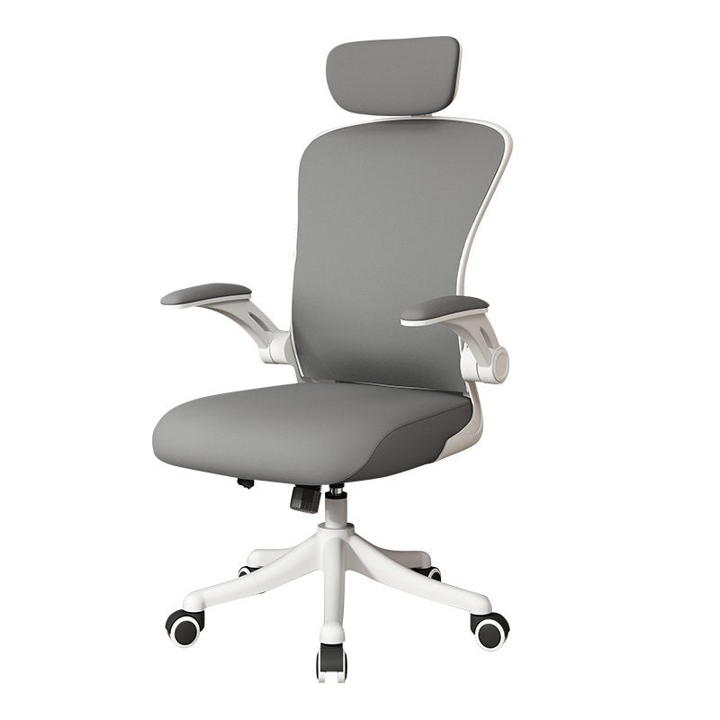 Ergonomic Mesh Office Chair for Long Hours & Back Pain Relief – Adjustable Lumbar Support & Headrest, High-Density Foam Cushion