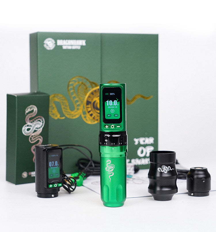 Adjustable Stroke Tattoo Pen Machine with Coreless Motor