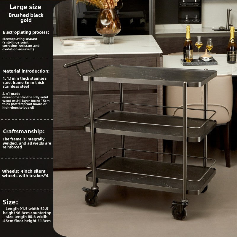 Two-Story Multi-Functional Service Cart