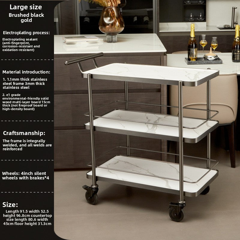 Two-Story Multi-Functional Service Cart