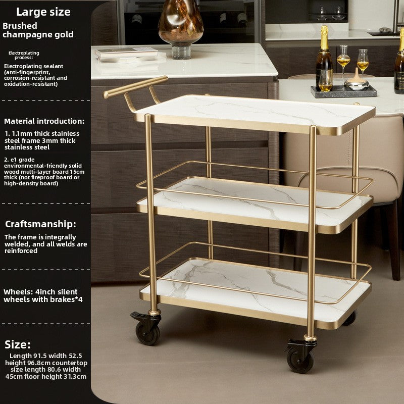 Two-Story Multi-Functional Service Cart