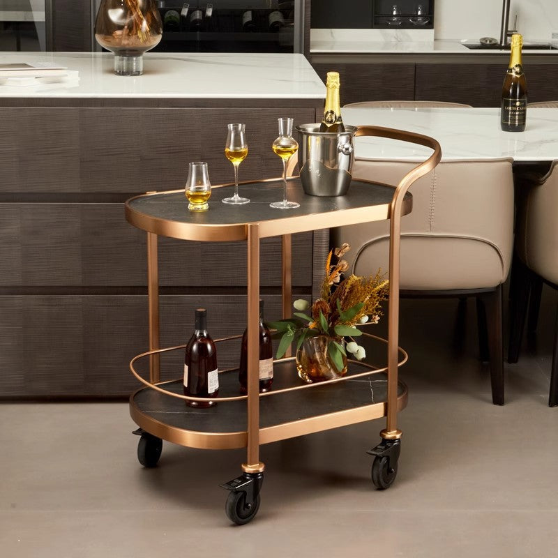 Two-Story Multi-Functional Service Cart