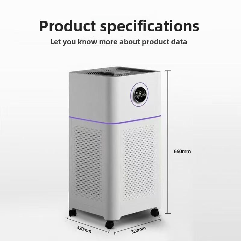 HEPA Home Air Purifier with Negative Ion for Indoor Air Care
