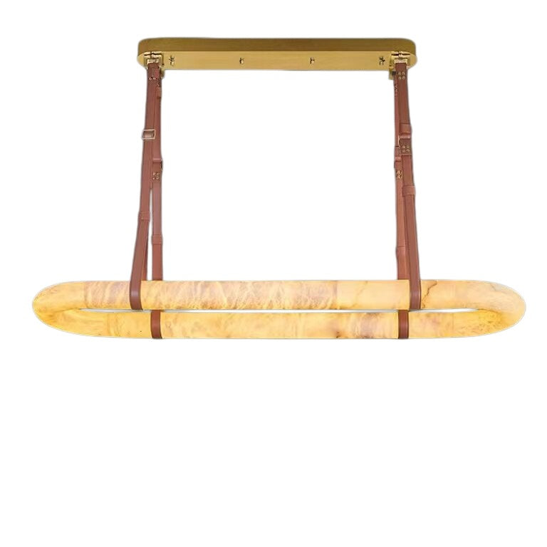 French Luxury Marble Effect Chandelier