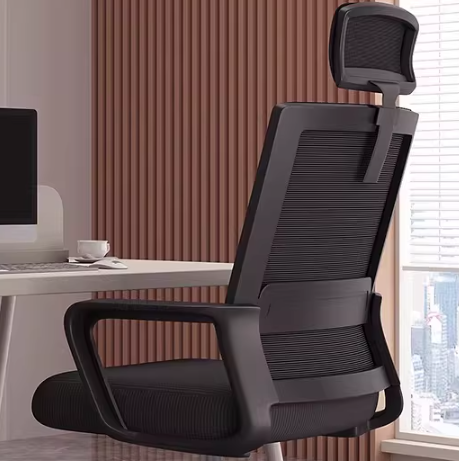 Gaming Chair for Living Room - Ergonomic Office Chair with Footrest, High Back Metal Armchair for Adults