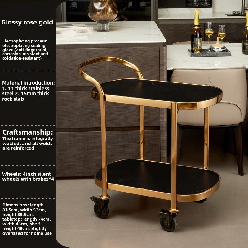 Two-Story Multi-Functional Service Cart