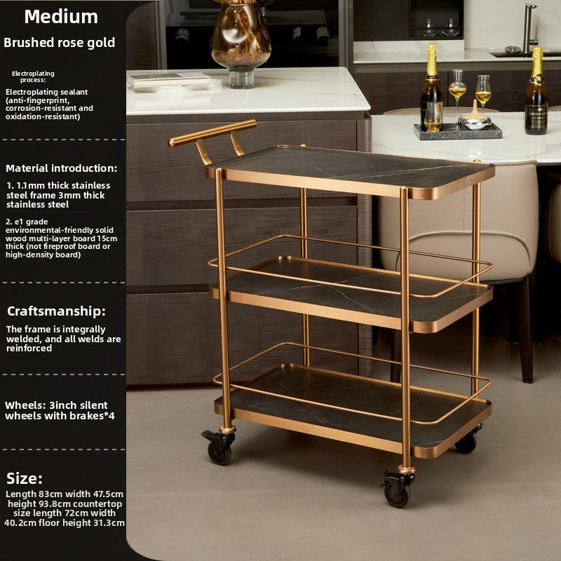 Two-Story Multi-Functional Service Cart
