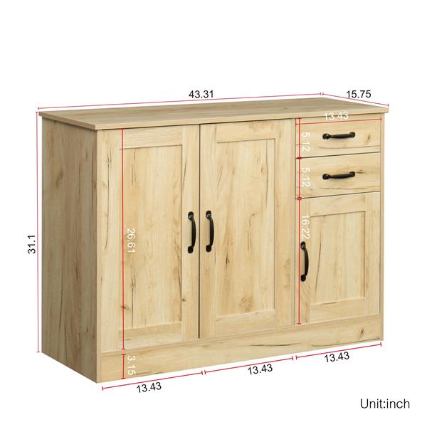 Wooden buffet sideboard 1