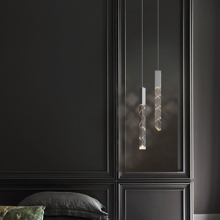 Rotating Crystal Chandelier Nordic Modern Lighting
