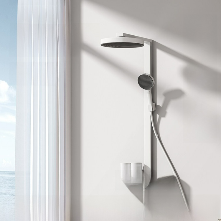 Watermax Bubble Shower Set with Temperature Display