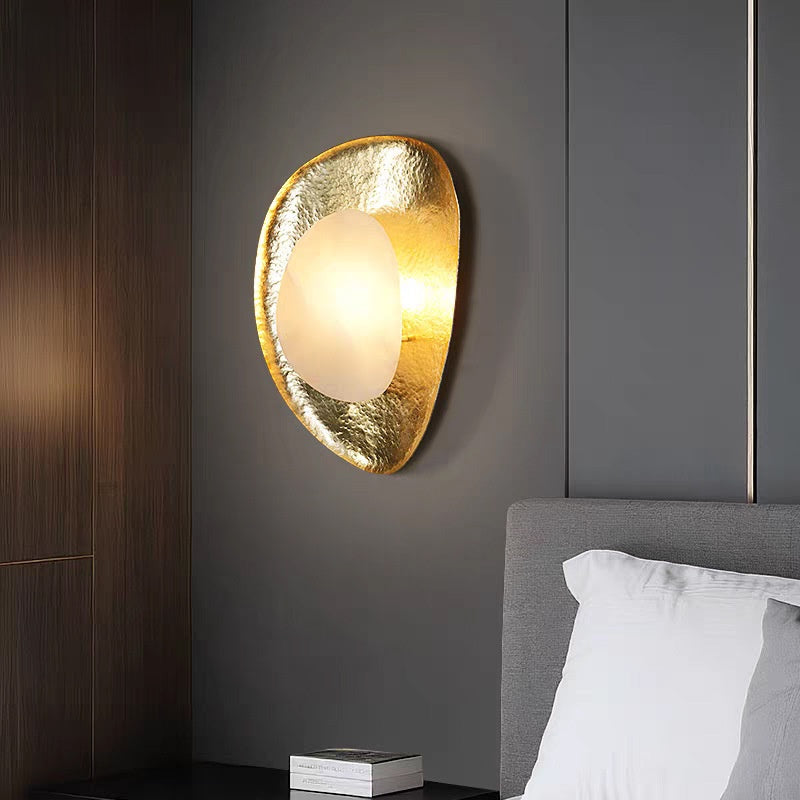 Luxury Copper Marble Wall Lamp 3