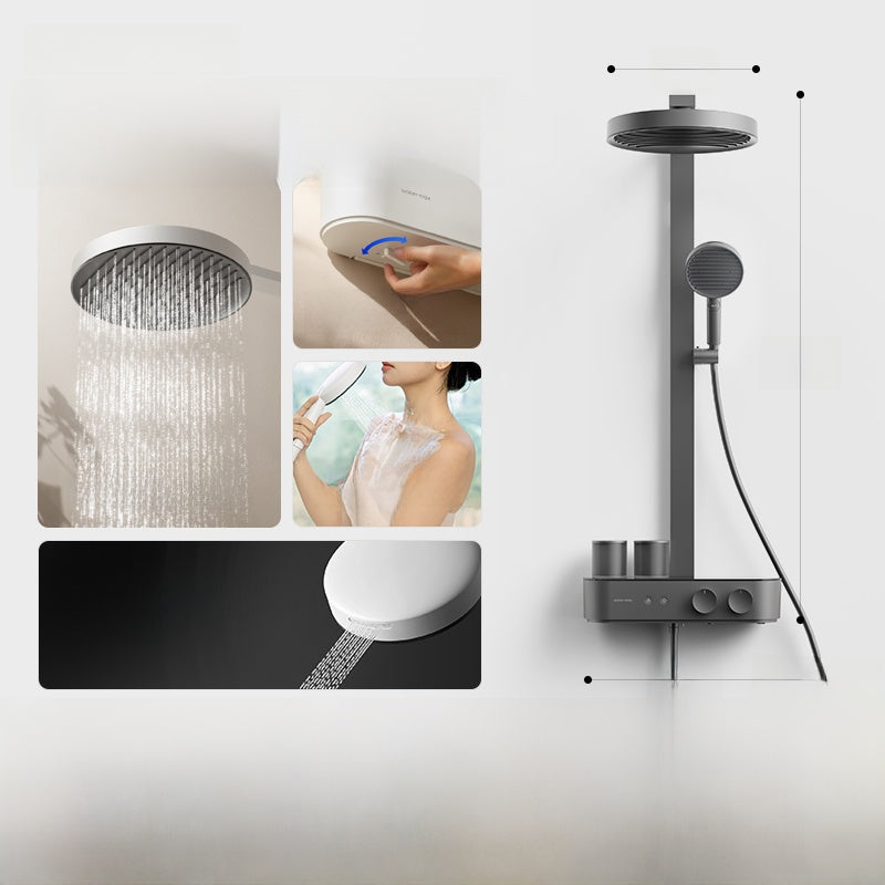 Watermax Bubble Shower Set with Temperature Display 4