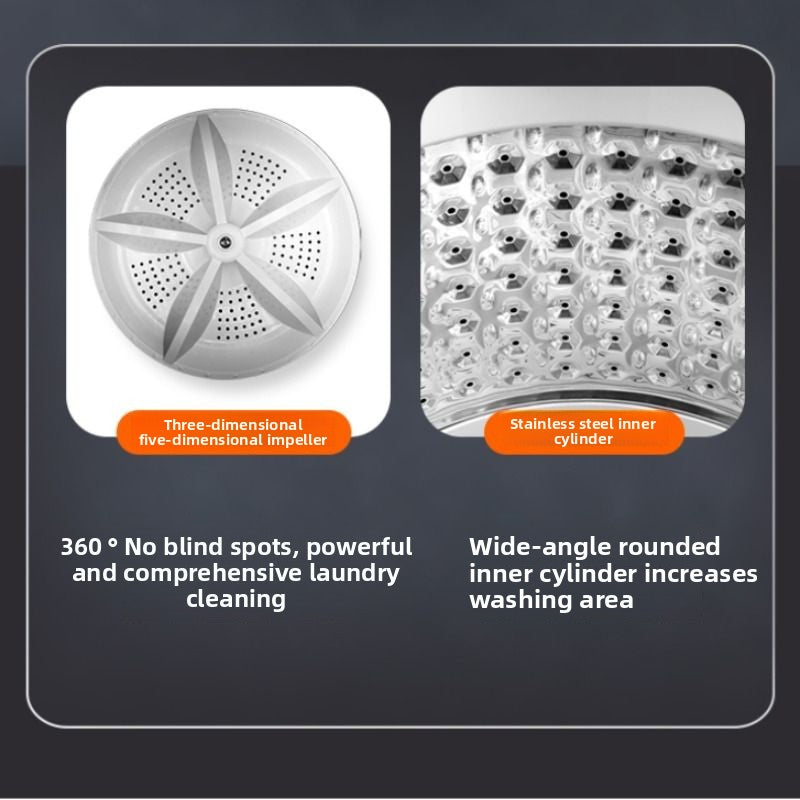 Fully Automatic Washing Machine with Powerful Wash Cycles