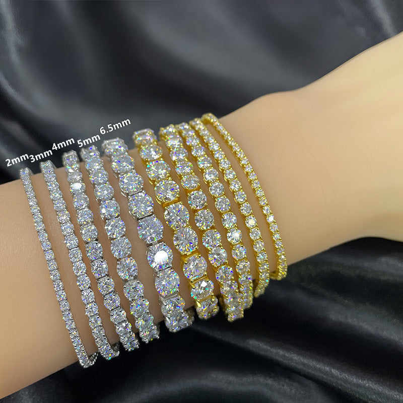 Moissanite Tennis Bracelet