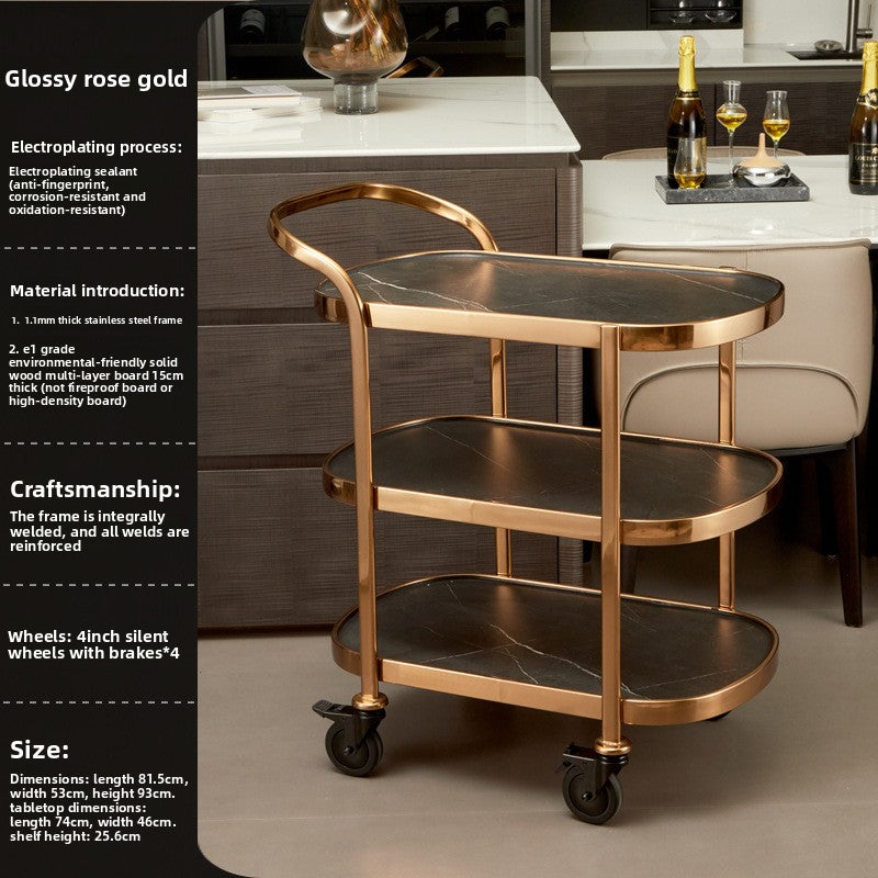 Two-Story Multi-Functional Service Cart