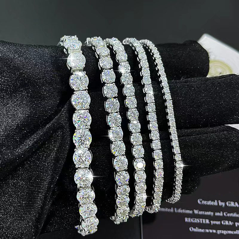 Moissanite Tennis Bracelet
