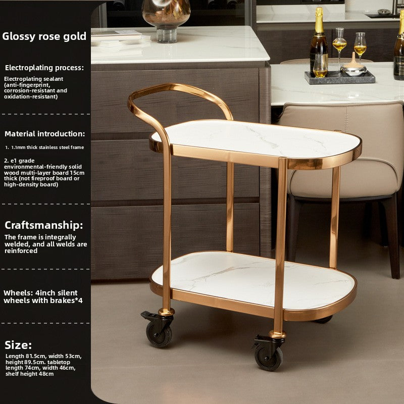 Two-Story Multi-Functional Service Cart