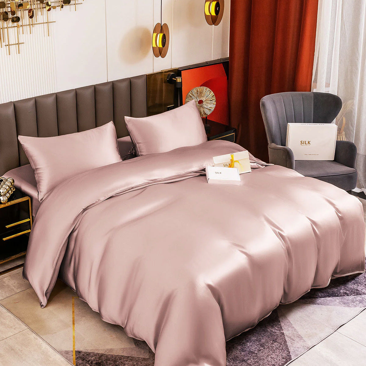 Double-Sided Mulberry Silk Bedding Set