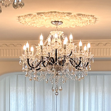 French Style Crystal Chandelier Lighting Fixture