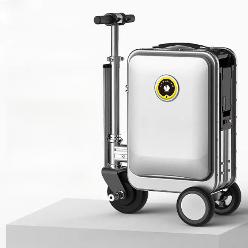 Electric Suitcase for Effortless Travel and Smart Convenience globalswanky 01