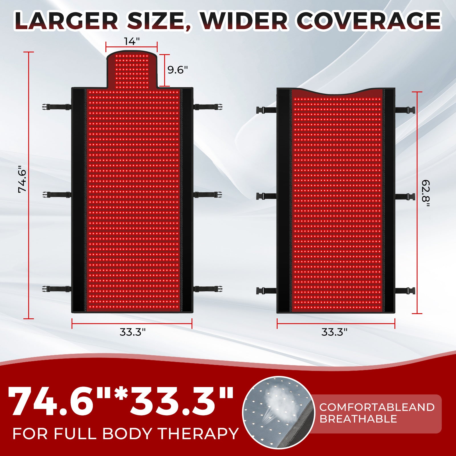 Infrared Red Light Therapy Heating Mat
