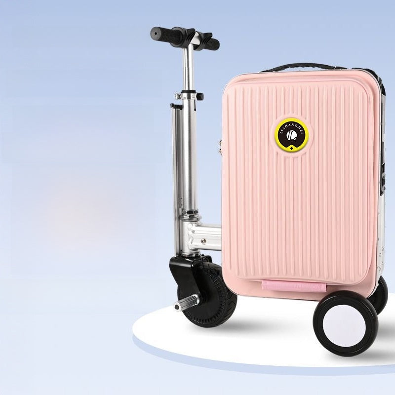 Electric Suitcase for Effortless Travel and Smart Convenience globalswanky 03