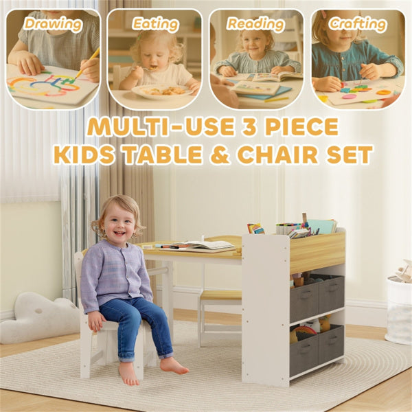 Kids Desk and Chair Set 4