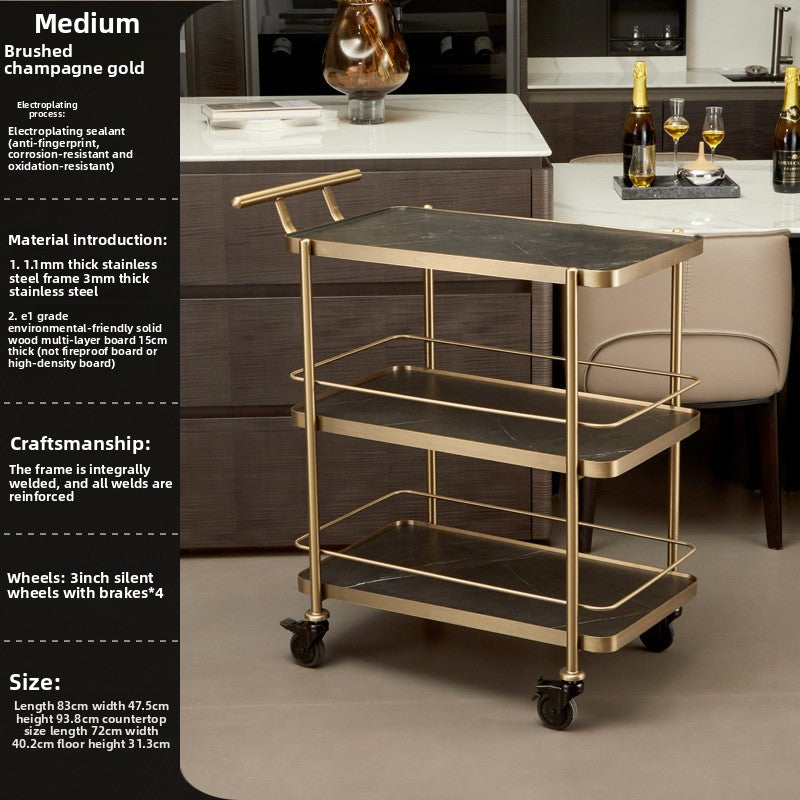 Two-Story Multi-Functional Service Cart