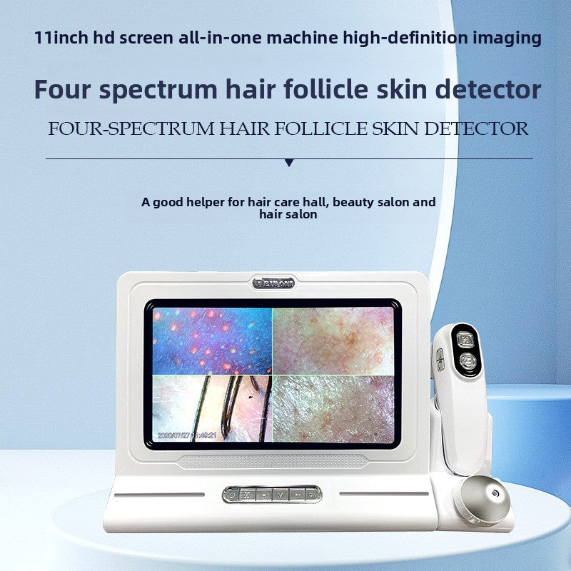 Scalp testing equipment for hair