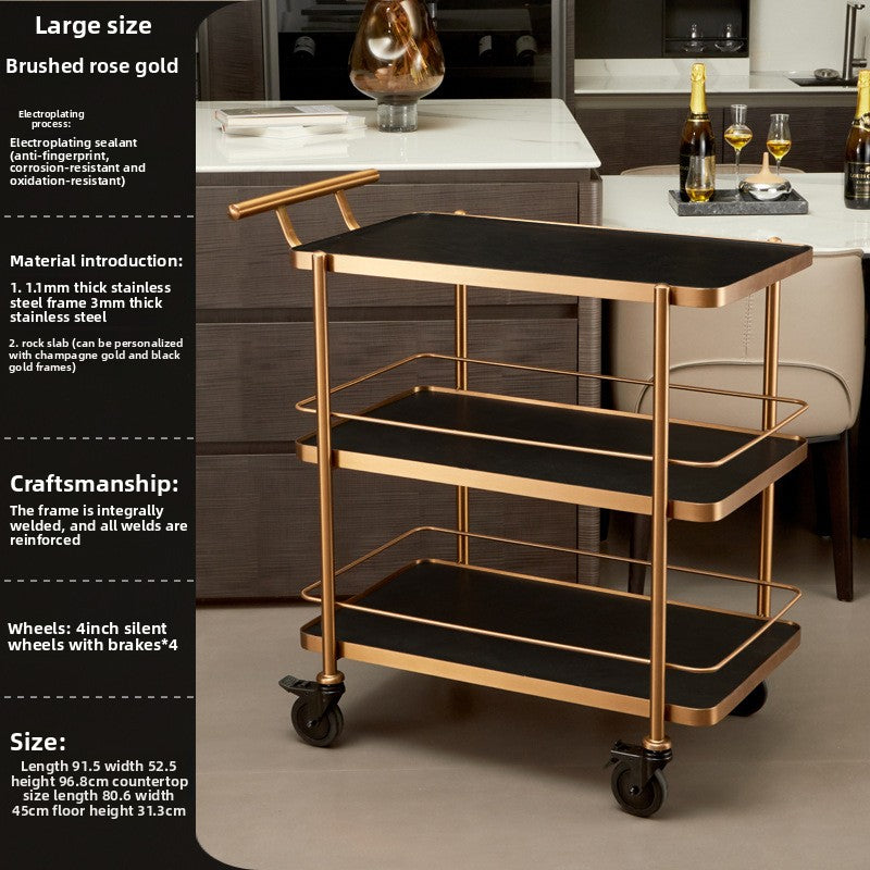 Two-Story Multi-Functional Service Cart