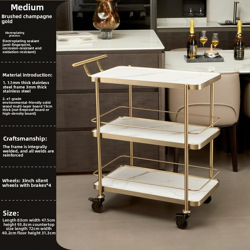 Two-Story Multi-Functional Service Cart