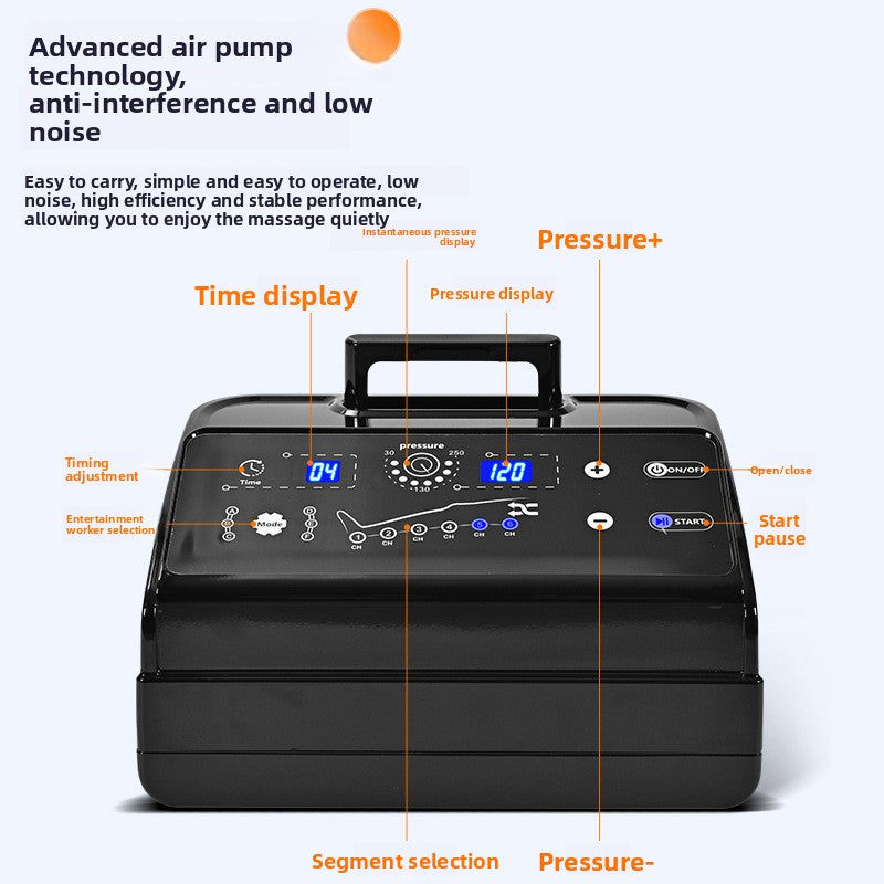 Air Compression Leg Massager Therapy Device 4