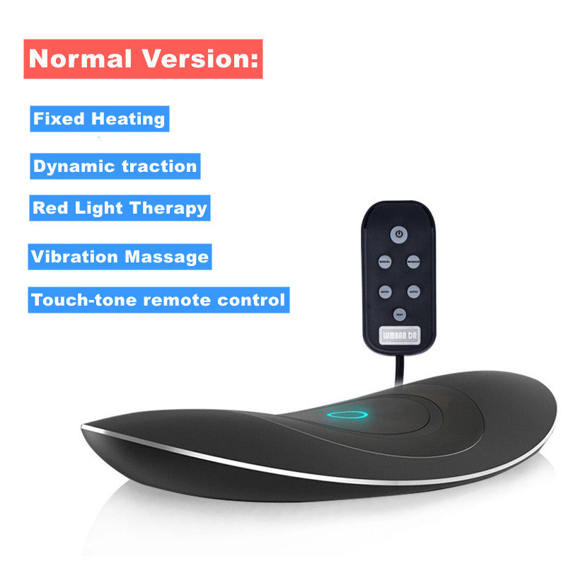 Electric Lumbar Traction Device with Heat and Vibration Massage