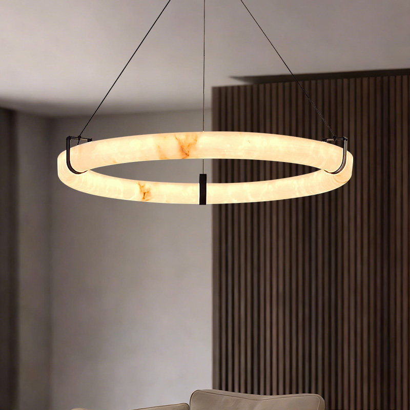 Cloud Stone LED Pendant Light with Remote Control 3