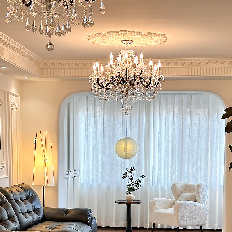 French Style Crystal Chandelier Lighting Fixture